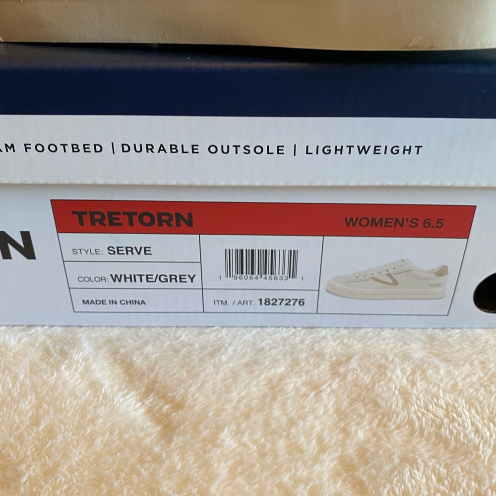 Tretorn White Sneakers - Picture 6 of 6